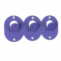 2 Drievoudige Wandhanger In Gekleurd Plexiglas Clipontwerp - Freddie -Kortingswinkel voor woondecoratie 2 appendiabiti da parete triplo in plexiglass colorato design a clip freddie 1