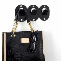 2 Drievoudige Wandhanger In Gekleurd Plexiglas Clipontwerp - Freddie -Kortingswinkel voor woondecoratie 2 appendiabiti da parete triplo in plexiglass colorato design a clip freddie 13