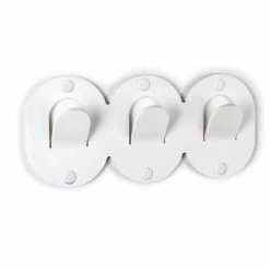 2 Drievoudige Wandhanger In Gekleurd Plexiglas Clipontwerp - Freddie -Kortingswinkel voor woondecoratie 2 appendiabiti da parete triplo in plexiglass colorato design a clip freddie