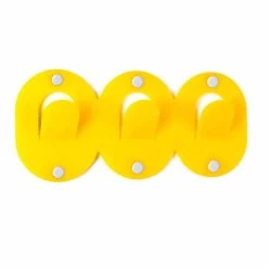 2 Drievoudige Wandhanger In Gekleurd Plexiglas Clipontwerp - Freddie -Kortingswinkel voor woondecoratie 2 appendiabiti da parete triplo in plexiglass colorato design a clip freddie 6