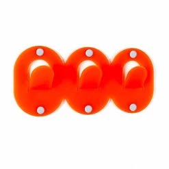 2 Drievoudige Wandhanger In Gekleurd Plexiglas Clipontwerp - Freddie -Kortingswinkel voor woondecoratie 2 appendiabiti da parete triplo in plexiglass colorato design a clip freddie 8