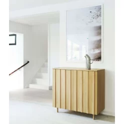 Pipe Pitcher 1,2L Mirror Polished Stainless Steel - Normann Copenhagen - Koop Online -Kortingswinkel voor woondecoratie 2022 Rib Cabinet Oak Pipe Pitcher