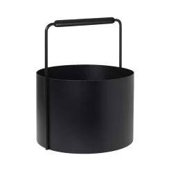 Ashi Firewood Basket Black - Blomus - Koop Online