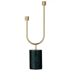 Grasil Candle Holder Forest/Gold - AYTM - Koop Online