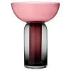 Torus Vase Ø25 Black/Rose - AYTM - Koop Online 2 Torus Vase Ø25 Black/Rose - AYTM - Koop Online -Kortingswinkel voor woondecoratie 5704444072948torus vase black rose 251