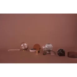 Torus Vase Ø25 Black/Rose - AYTM - Koop Online -Kortingswinkel voor woondecoratie 5704444072948torus vase black rose 253