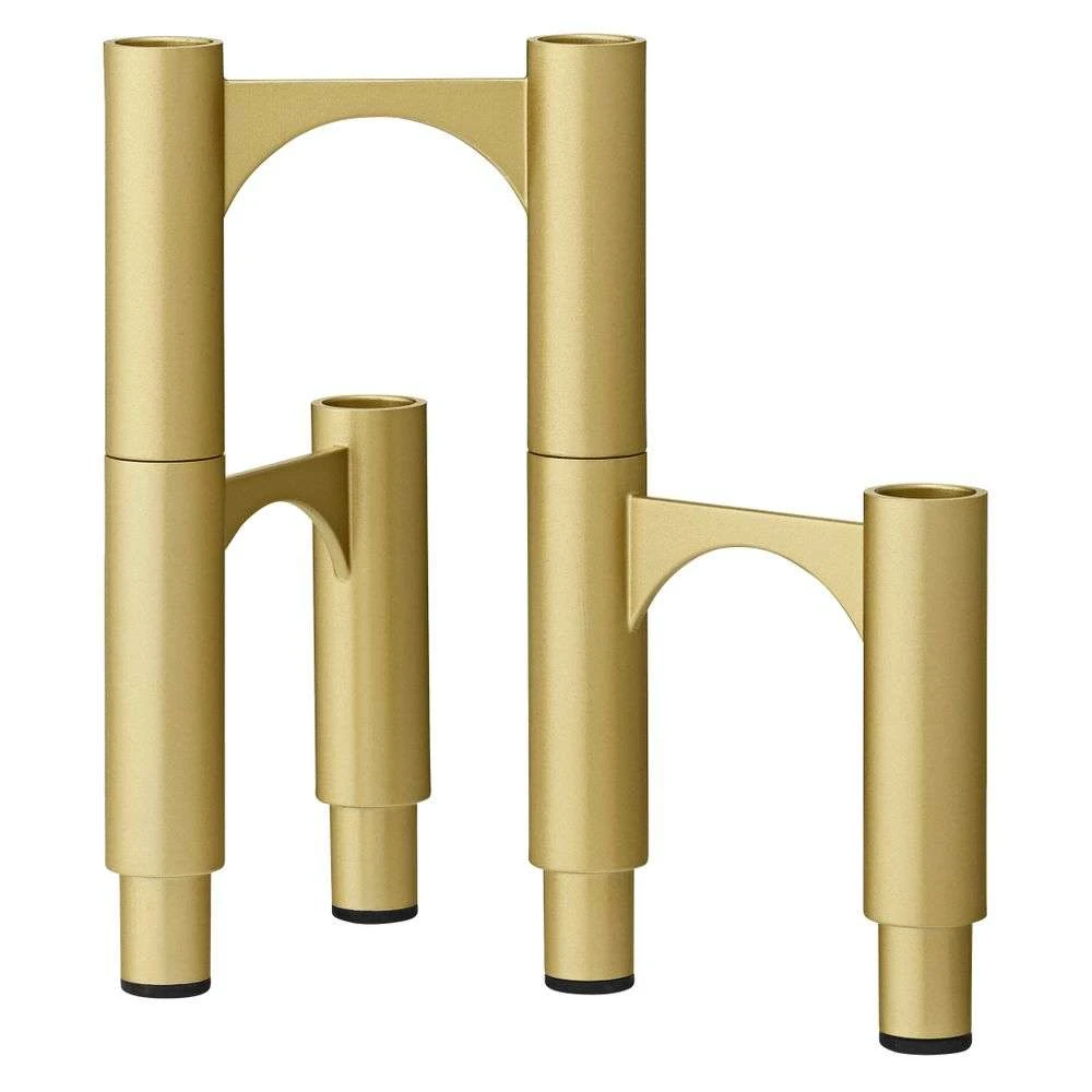 Compono Candle Holder Gold - AYTM - Koop Online 3 Compono Candle Holder Gold - AYTM - Koop Online