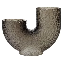 Arura Medium Glass Vase Black - AYTM - Koop Online