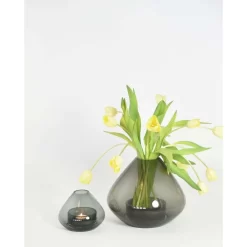 Uno Lantern/Vase H11,5 Black - AYTM - Koop Online -Kortingswinkel voor woondecoratie 5704444083234 uno lanternvase h115 black 2