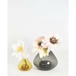 Uno Lantern/Vase H11,5 Amber - AYTM - Koop Online -Kortingswinkel voor woondecoratie 5704444083272 uno lanternvase h115 amber 3