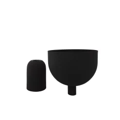 Torus Flowerpot Ø22 Black/Black - AYTM - Koop Online -Kortingswinkel voor woondecoratie 5704444084835torus flowerpot oe22 black black2