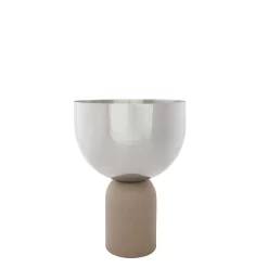 Torus Flowerpot Ø17 Silver/Taupe - AYTM - Koop Online