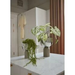 Torus Flowerpot Ø17 Silver/Taupe - AYTM - Koop Online -Kortingswinkel voor woondecoratie 5704444084842torus flowerpot oe17 silver taupe3