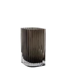 Folium Vase H25 Black - AYTM - Koop Online