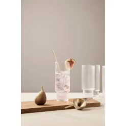 Ripple Long Drink Glasses Set Of 4 Clear - Ferm LIVING - Koop Online -Kortingswinkel voor woondecoratie 5704723010852ripple long drink glasses set of 4 clear ferm3