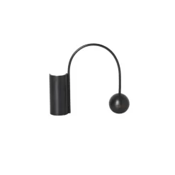 Balance Candle Holder Black Brass - Ferm LIVING - Koop Online