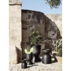 Hourglass Pot Small Black - Ferm LIVING - Koop Online -Kortingswinkel voor woondecoratie 5704723028888hourglass pot small black ferm3