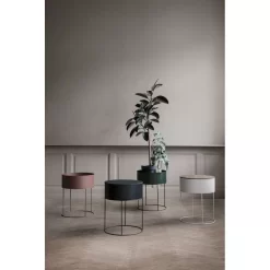 Plant Box Round Cashmere - Ferm LIVING - Koop Online -Kortingswinkel voor woondecoratie 5704723033097plant box round cashmere ferm4