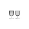 Ripple Wine Glasses Set Of 2 Smoked Grey - Ferm LIVING - Koop Online 1 Ripple Wine Glasses Set Of 2 Smoked Grey - Ferm LIVING - Koop Online -Kortingswinkel voor woondecoratie 5704723103905ripple wine glasses set of 2 smoked grey ferm1