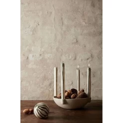 Bowl Candle Holder L Ceramic Light Grey - Ferm LIVING - Koop Online 9 Bowl Candle Holder L Ceramic Light Grey - Ferm LIVING - Koop Online -Kortingswinkel voor woondecoratie 57047232609743