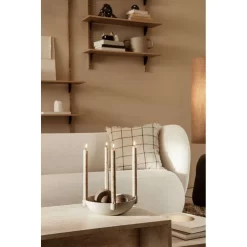 Bowl Candle Holder L Ceramic Light Grey - Ferm LIVING - Koop Online 10 Bowl Candle Holder L Ceramic Light Grey - Ferm LIVING - Koop Online -Kortingswinkel voor woondecoratie 57047232609744