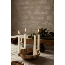 Bowl Candle Holder Small Brass - Ferm LIVING - Koop Online -Kortingswinkel voor woondecoratie 5704723261285 3