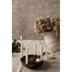 Bowl Candle Holder Small Black Brass - Ferm LIVING - Koop Online -Kortingswinkel voor woondecoratie 5704723261292 3