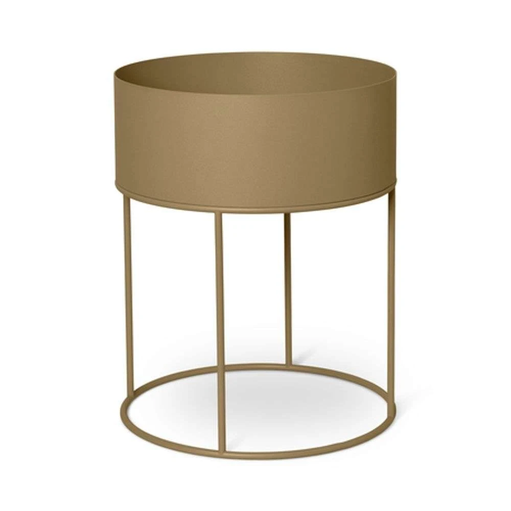 Plant Box Round Olive - Ferm LIVING - Koop Online 3 Plant Box Round Olive - Ferm LIVING - Koop Online