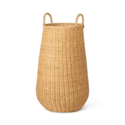 Braided Laundry Basket Natural - Ferm LIVING - Koop Online