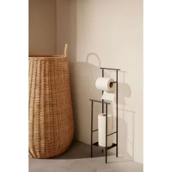 Braided Laundry Basket Natural - Ferm LIVING - Koop Online -Kortingswinkel voor woondecoratie 5704723261742fermliving braided laundry basket neutral3