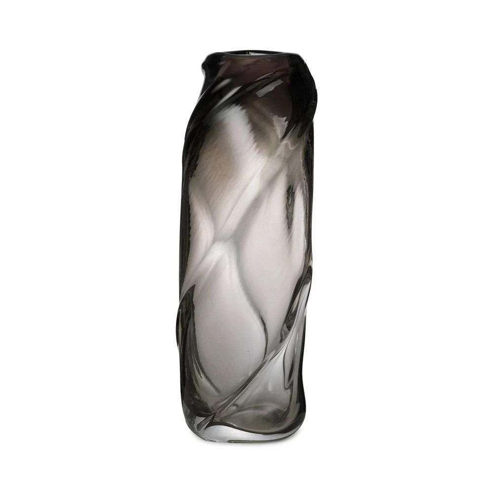 Water Swirl Vase Tall Smoked Grey - Ferm LIVING - Koop Online 3 Water Swirl Vase Tall Smoked Grey - Ferm LIVING - Koop Online