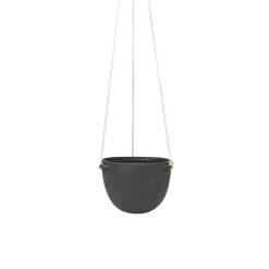Speckle Hanging Pot Large Dark Grey - Ferm LIVING - Koop Online