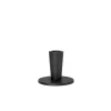 Hoy Casted Candle Holder Low Black - Ferm LIVING - Koop Online -Kortingswinkel voor woondecoratie 5704723269694fermliving hoycastedcandleholder low black pack1