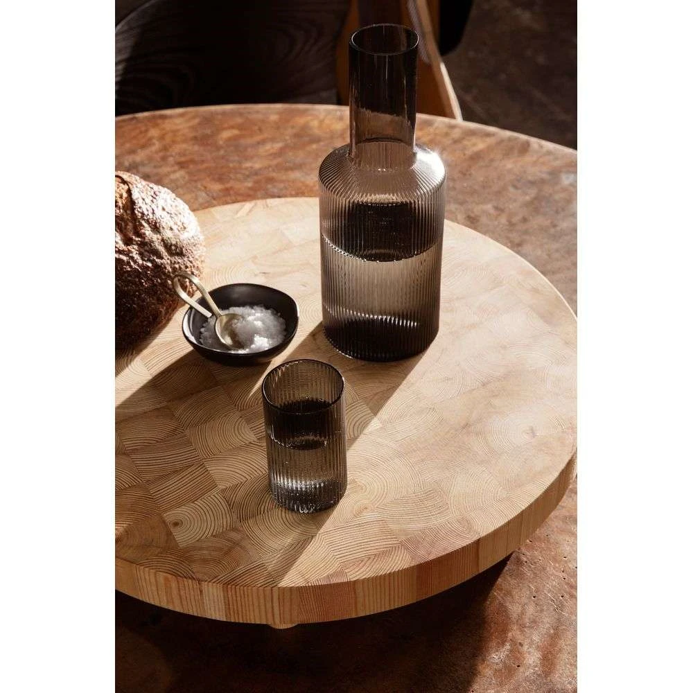 Ripple Verrines Set Of 4 Smoked Grey - Ferm LIVING - Koop Online 4 Ripple Verrines Set Of 4 Smoked Grey - Ferm LIVING - Koop Online - Afbeelding 2