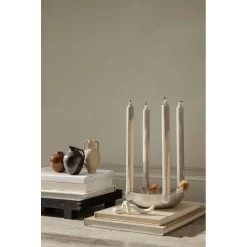 Bowl Candle Holder Medium Aluminium - Ferm LIVING - Koop Online -Kortingswinkel voor woondecoratie 5704723273011 3