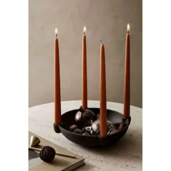 Bowl Candle Holder Medium Black Alu - Ferm LIVING - Koop Online -Kortingswinkel voor woondecoratie 5704723273028 3