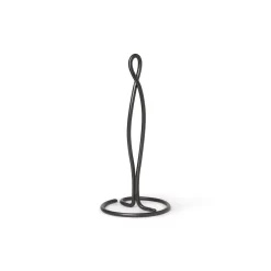 Curvature Paper Towel Holder Black Brass - Ferm LIVING - Koop Online