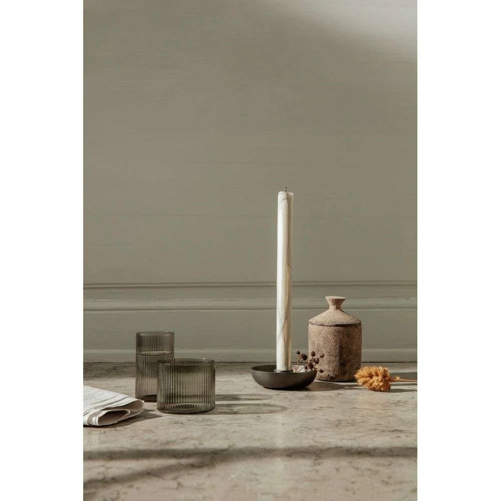 Bowl Candle Holder Single Black Alu - Ferm LIVING - Koop Online 5 Bowl Candle Holder Single Black Alu - Ferm LIVING - Koop Online - Afbeelding 3