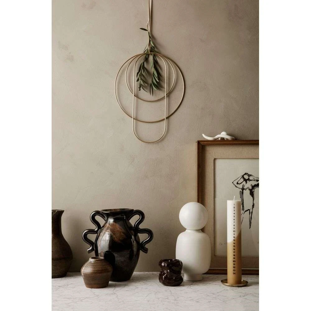 Verso Table Vase Black/Brown - Ferm LIVING - Koop Online 4 Verso Table Vase Black/Brown - Ferm LIVING - Koop Online - Afbeelding 2