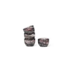 Tinta Egg Cups Set Of 4 Deep Brown - Ferm LIVING - Koop Online