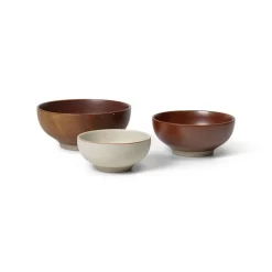 Midi Bowls Set Of 3 Multi - Ferm LIVING - Koop Online