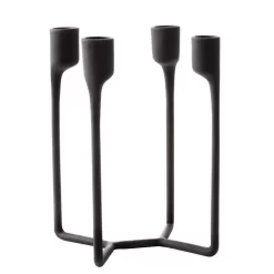 Heima 4-armed Candlestick Black - Normann Copenhagen - Koop Online
