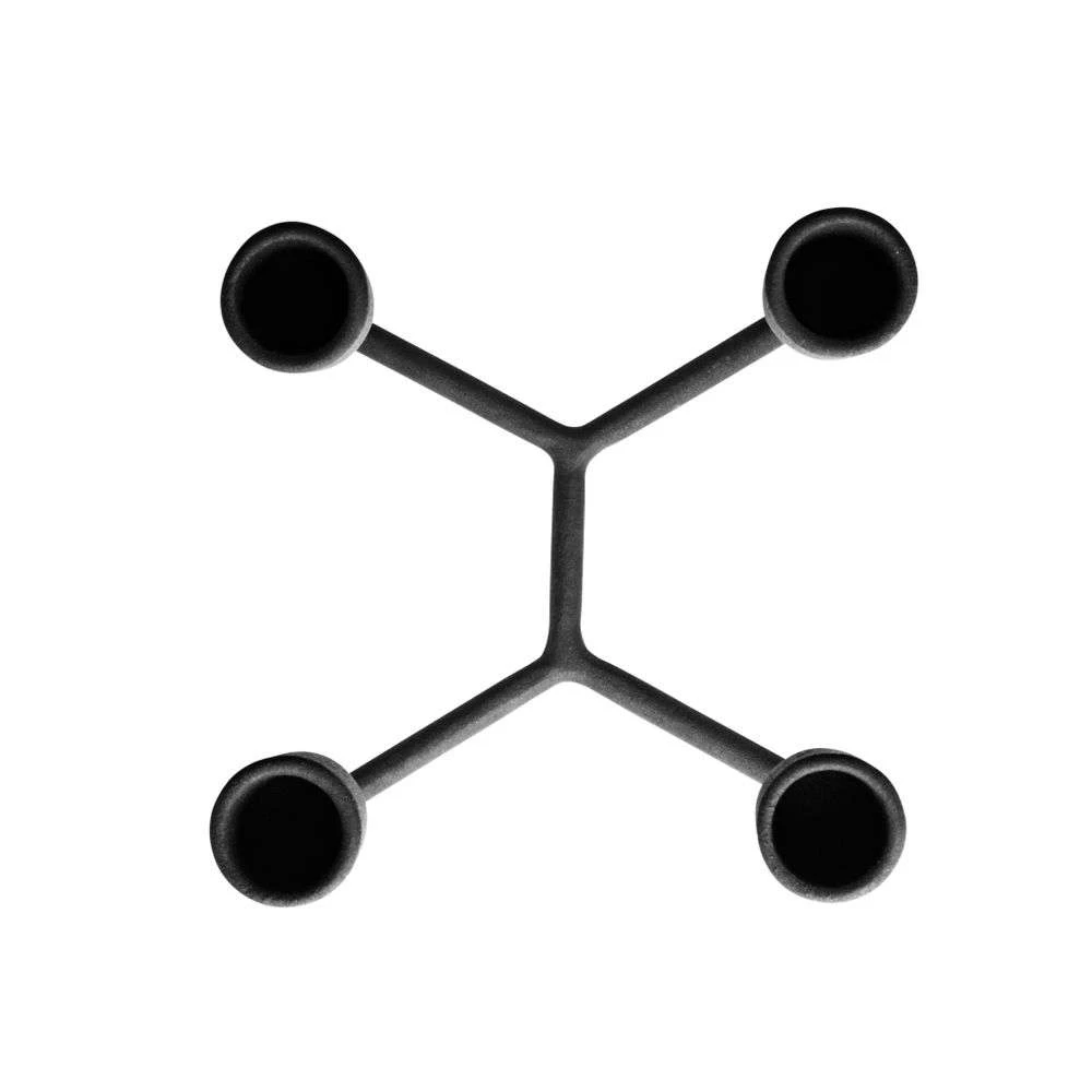 Heima 4-armed Candlestick Black - Normann Copenhagen - Koop Online 4 Heima 4-armed Candlestick Black - Normann Copenhagen - Koop Online - Afbeelding 2