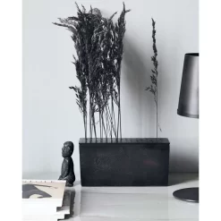 Flow Vase Square Brown Brass - House Doctor - Koop Online -Kortingswinkel voor woondecoratie 57076448054152111510203