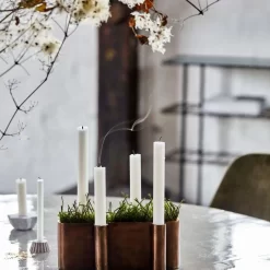 Four Oval Candle Holder Antique Brass - House Doctor - Koop Online 8 Four Oval Candle Holder Antique Brass - House Doctor - Koop Online -Kortingswinkel voor woondecoratie 57076448319023