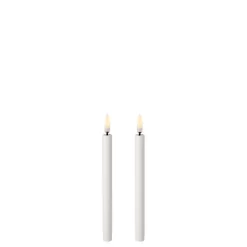 Kaarsen Mini LED Nordic White 2 Pcs 1,3 X 13 Cm - Uyuni - Koop Online