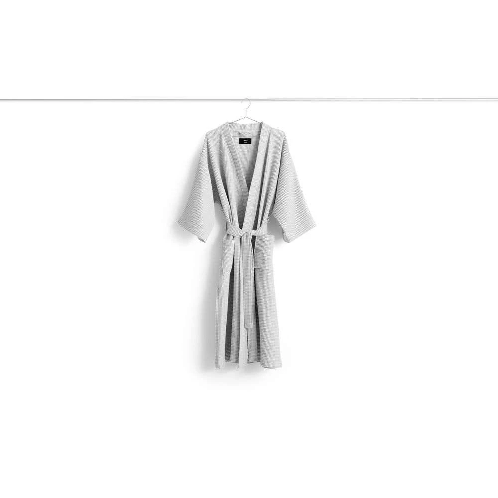 Waffle Bathrobe Grey - HAY - Koop Online 4 Waffle Bathrobe Grey - HAY - Koop Online - Afbeelding 2