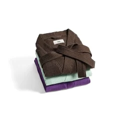 Waffle Bathrobe Coffee - HAY - Koop Online -Kortingswinkel voor woondecoratie 57104412950513
