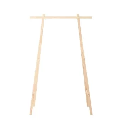 Coat Stand 100 Ash/Aluminium - Made By Hand - Koop Online