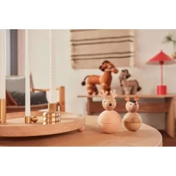 Savi Solid Brushed Brass Candleholder - OYOY Living Design - Koop Online -Kortingswinkel voor woondecoratie 5712195049904brushedbrasshigh4